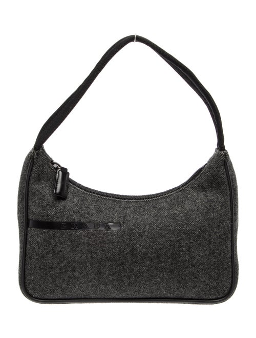 Prada Wool Top Handle Bag