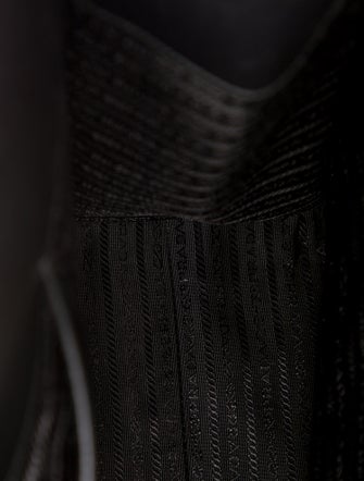 Prada Enameled Metal Triangle Symbole Large