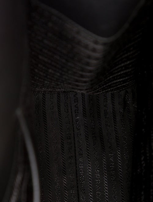 Prada Enameled Metal Triangle Symbole Large