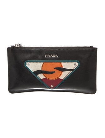 Prada Leather Clutch