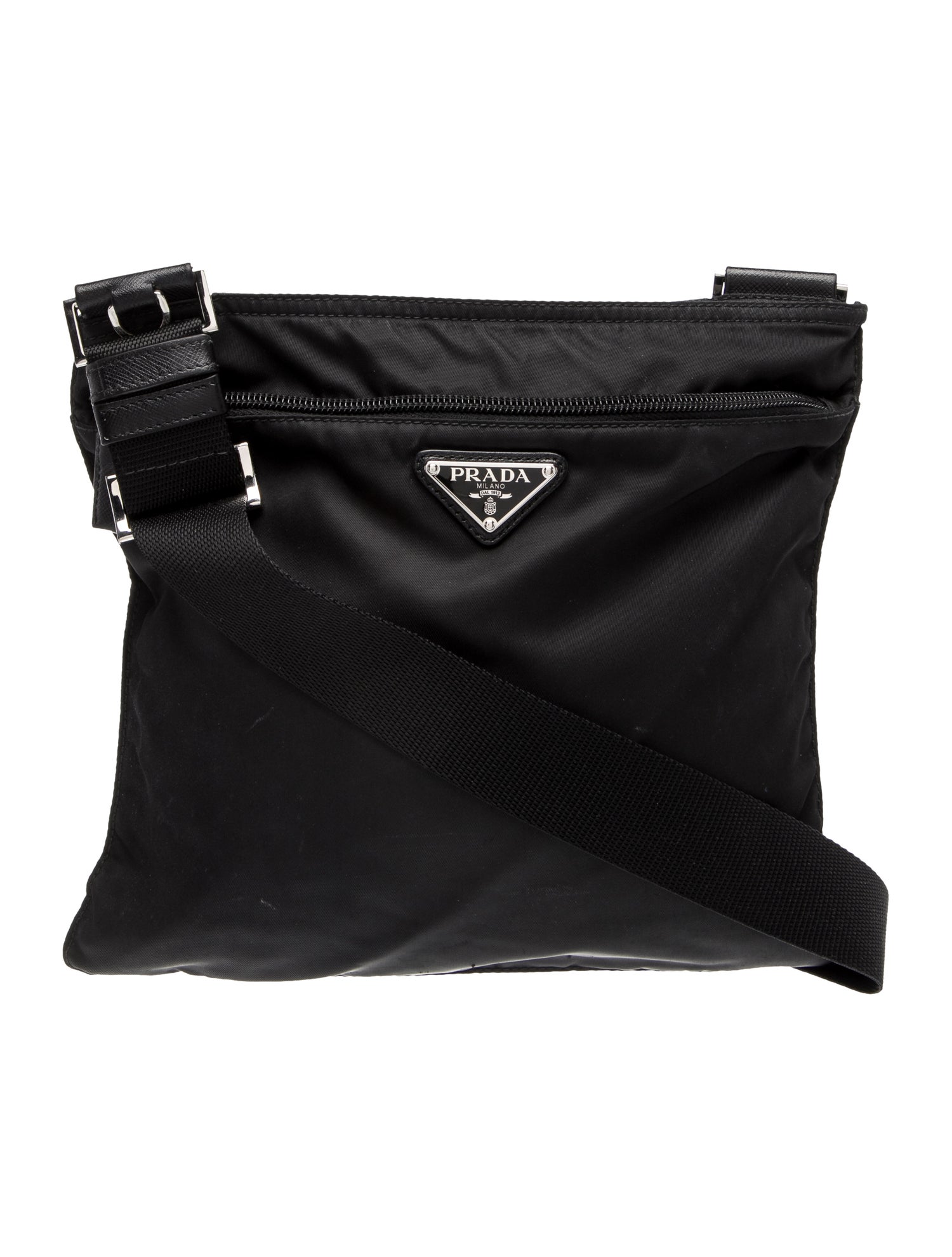 Prada Tessuto Nylon Messenger Bag