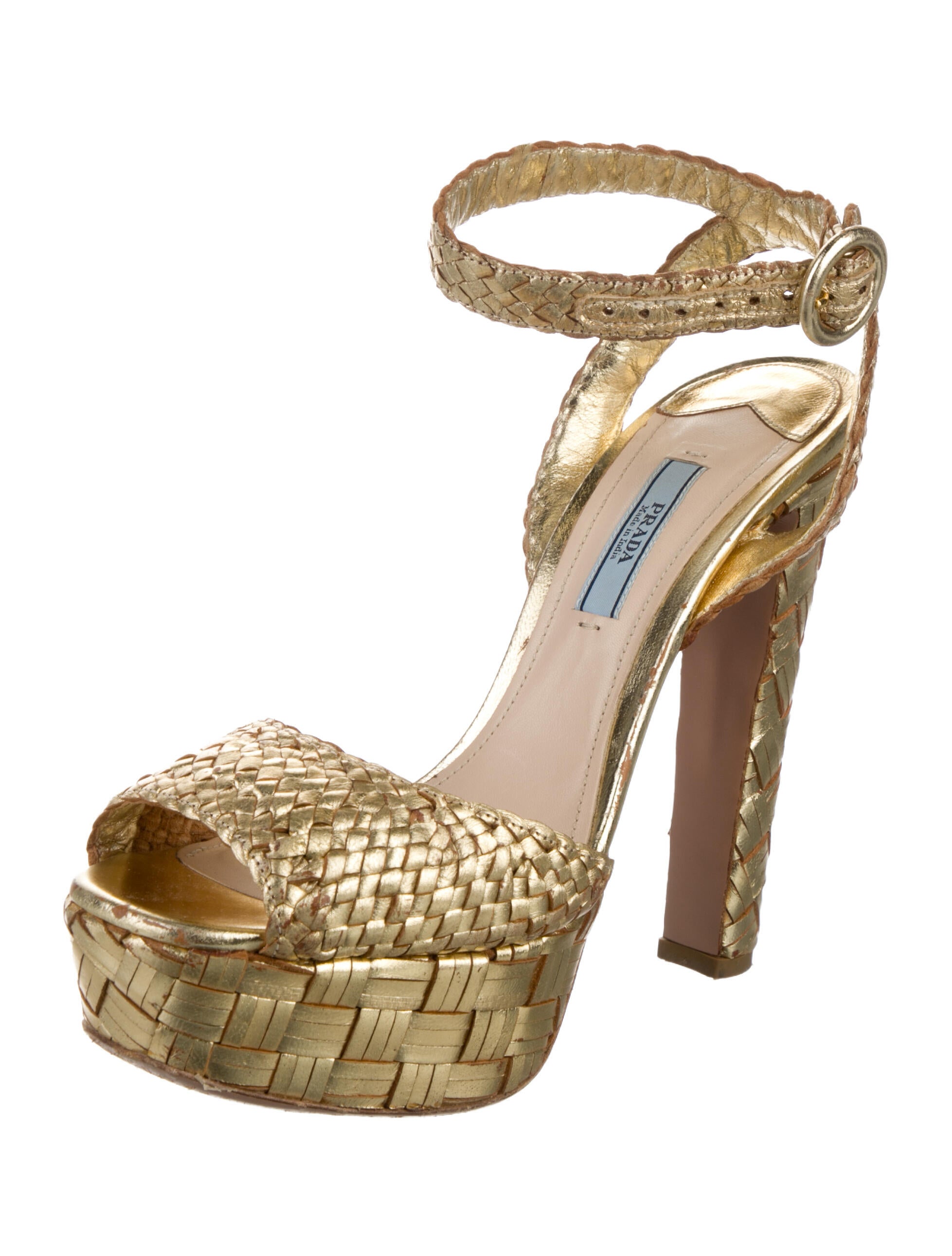 Prada Leather Sandals