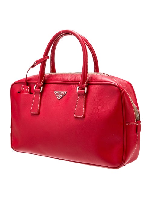 Prada Saffiano Leather Bauletto