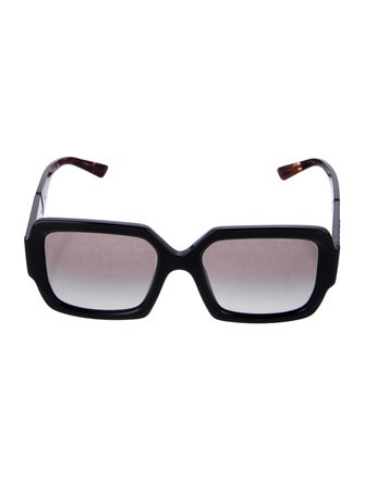 Prada Square Tinted Sunglasses