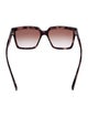 Prada Square Gradient Sunglasses