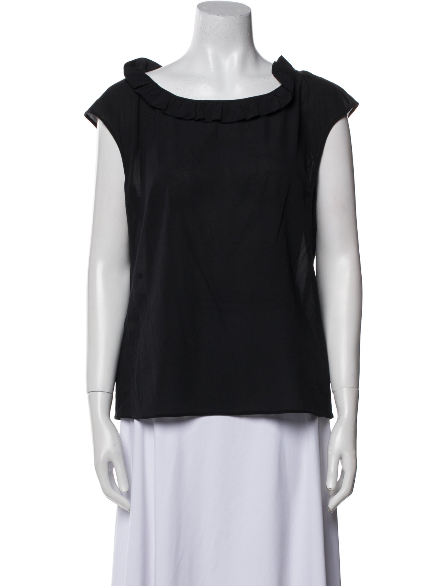 Prada 2015 Cowl Neck Top