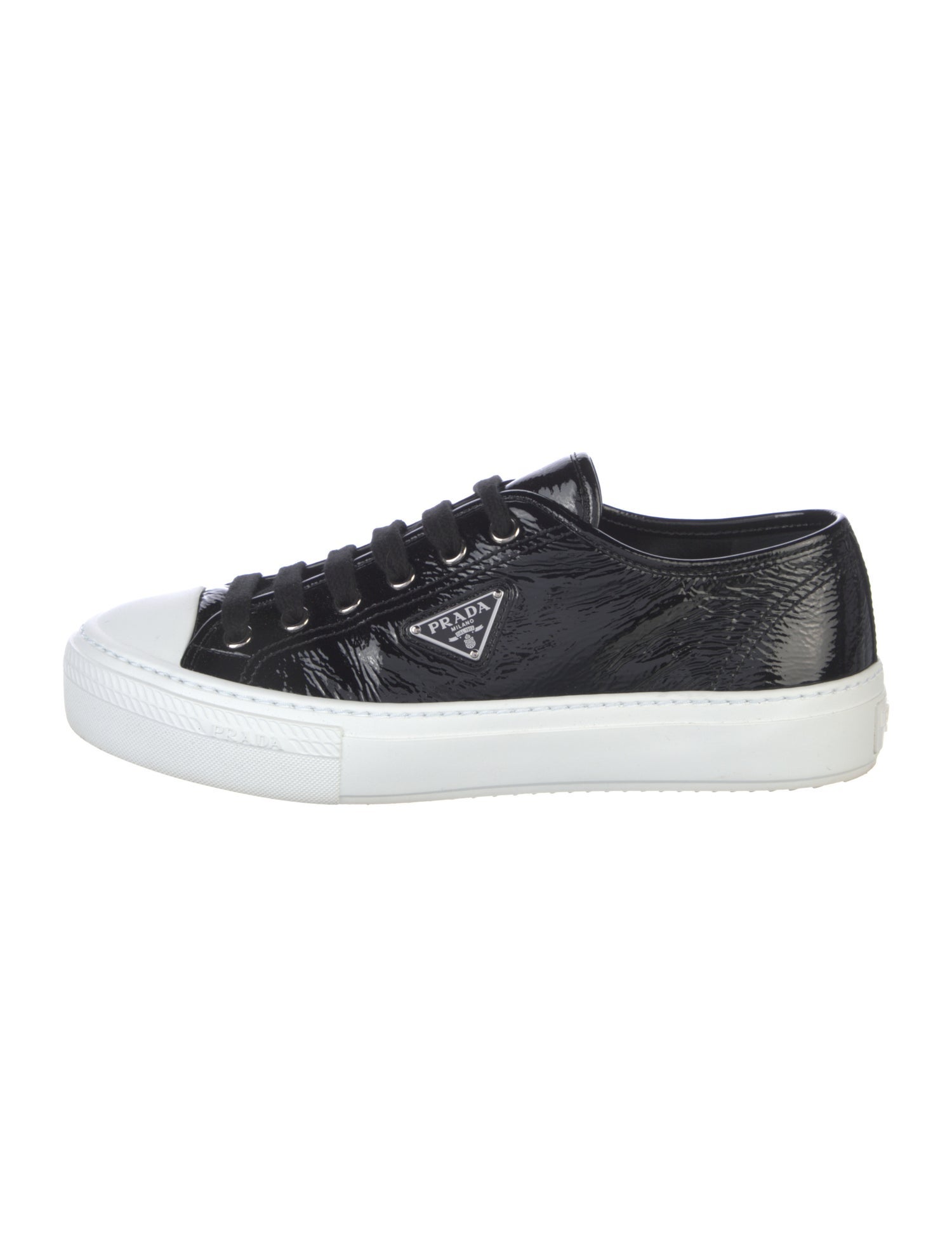 Prada Patent Leather Sneakers