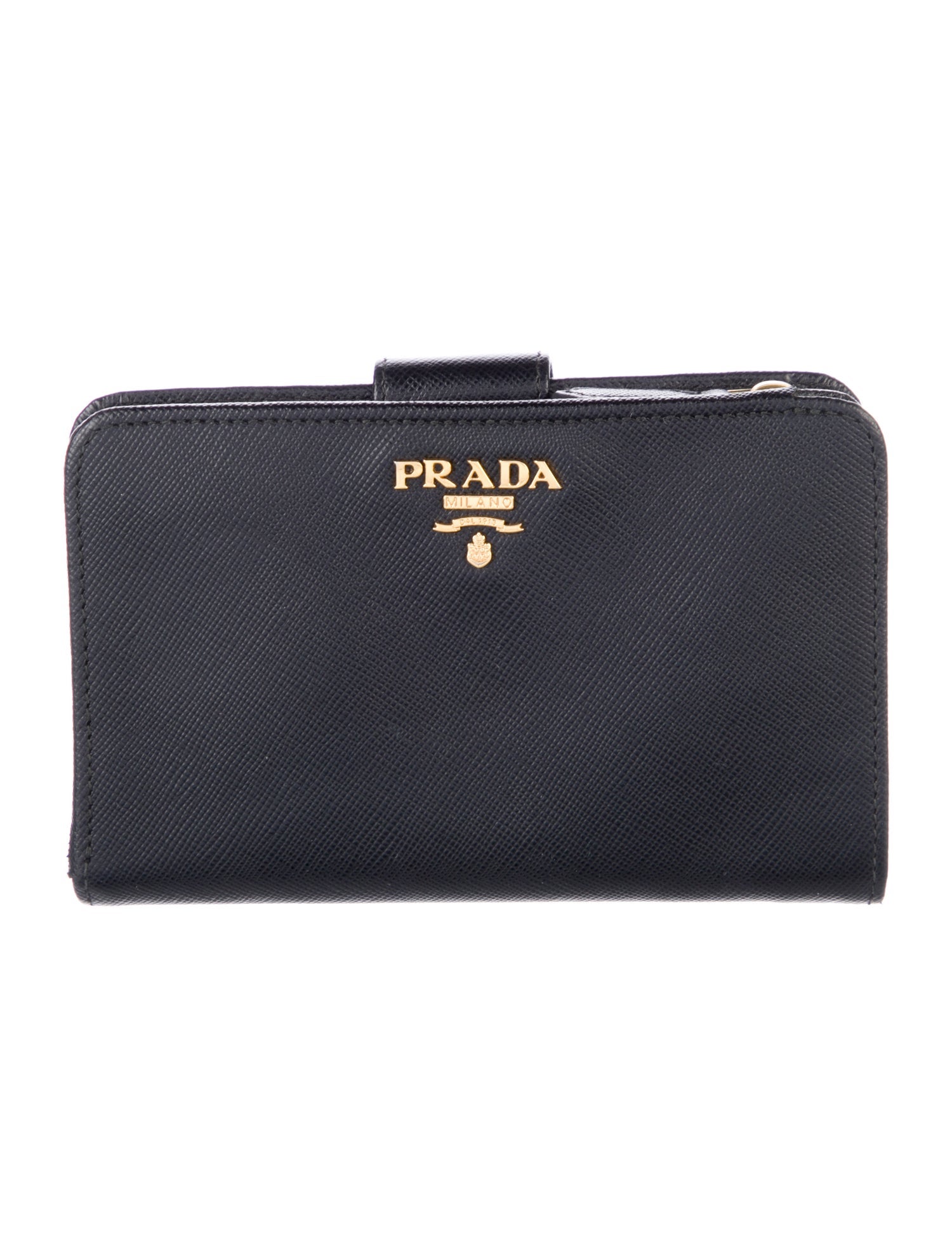 Prada Saffiano Lux Leather French Purse