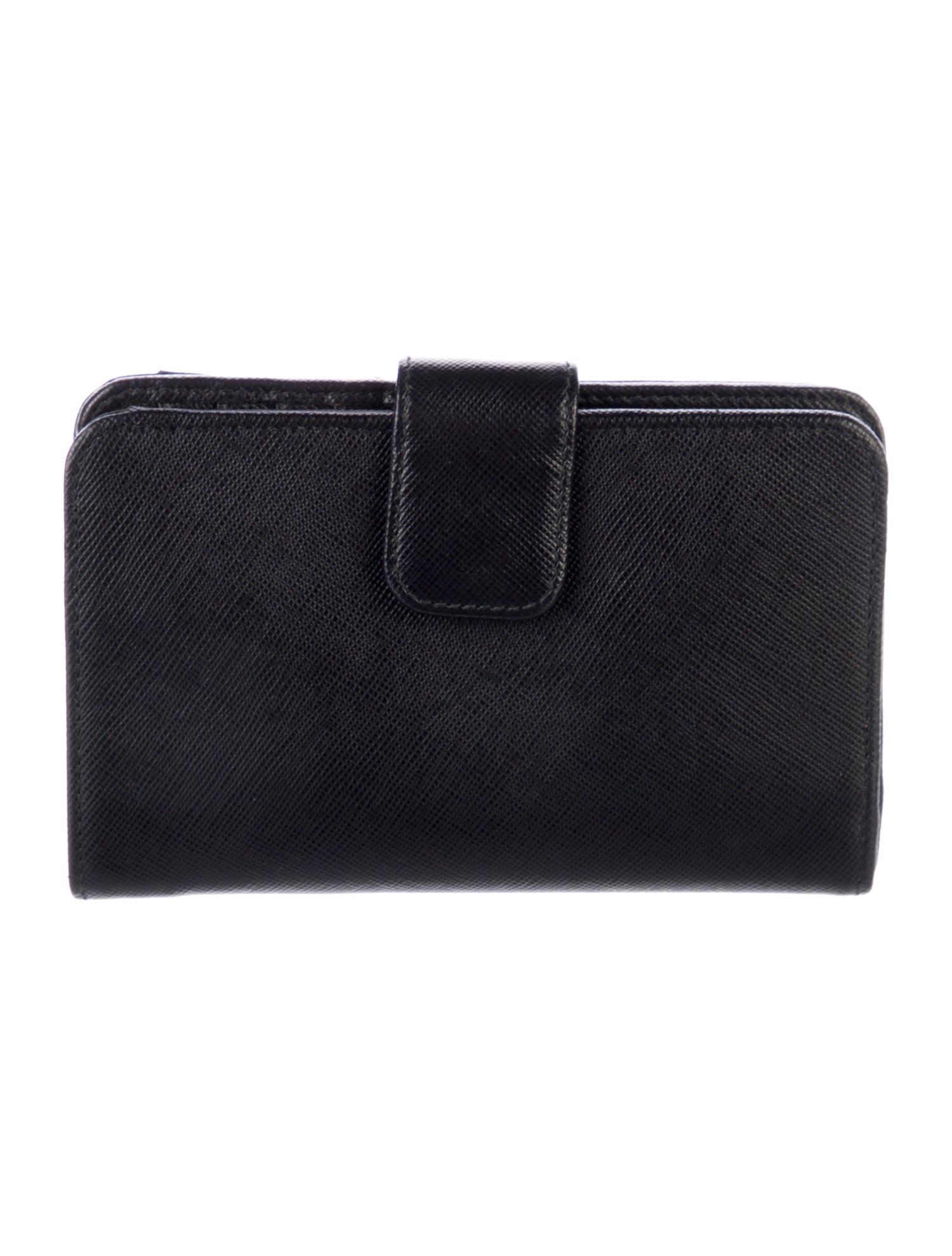 Prada Saffiano Lux Leather French Purse