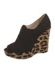 Prada Suede Animal Print Pumps