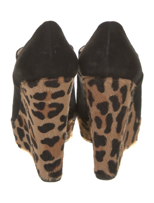 Prada Suede Animal Print Pumps
