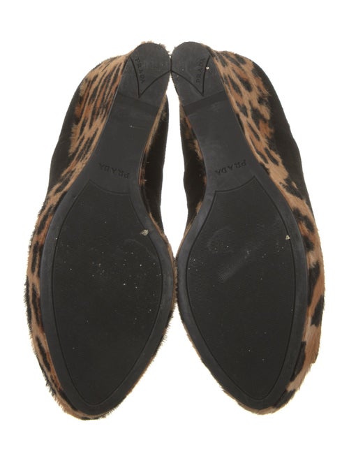 Prada Suede Animal Print Pumps