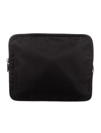 Prada Nylon Logo Laptop Cover
