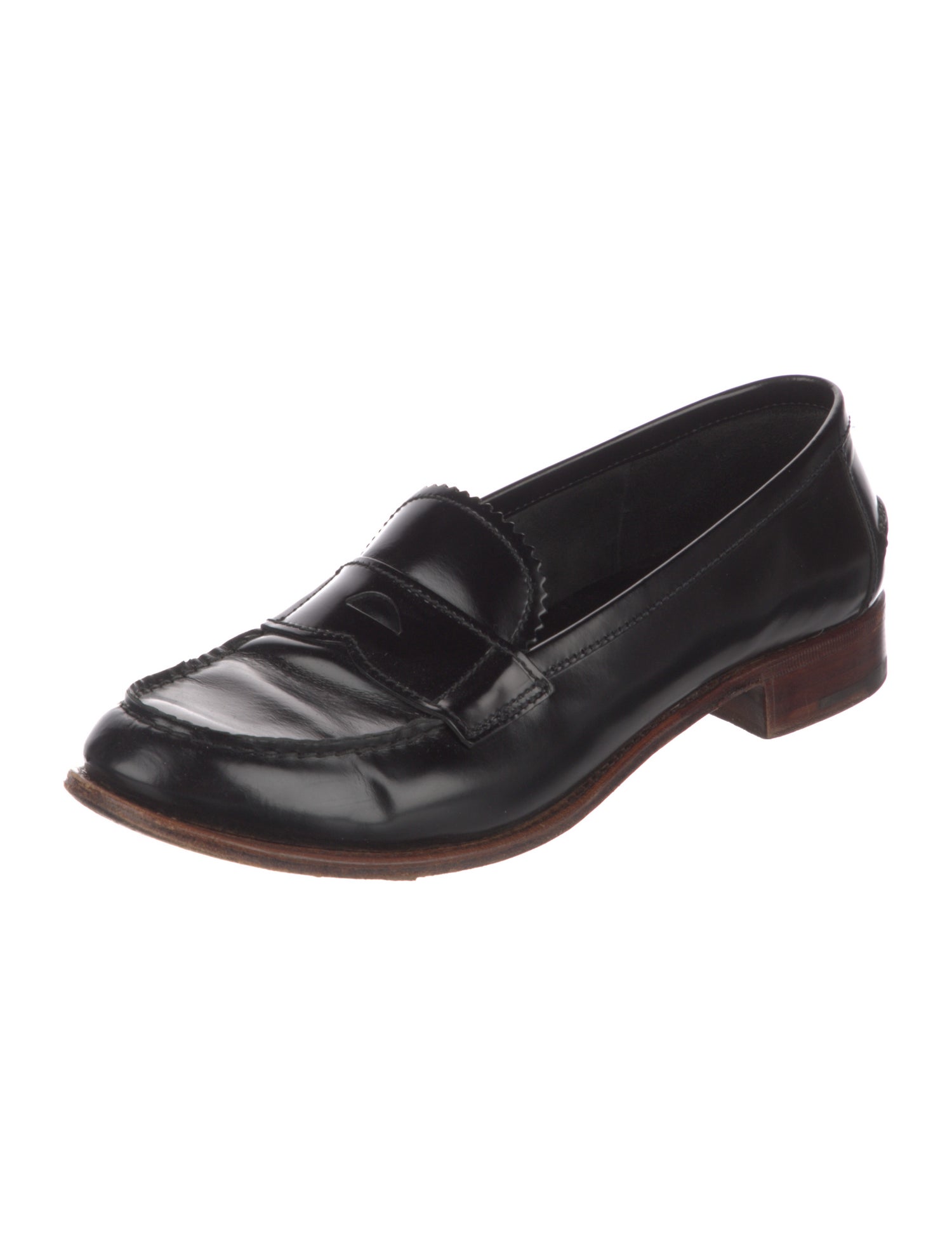 Prada Leather Loafers