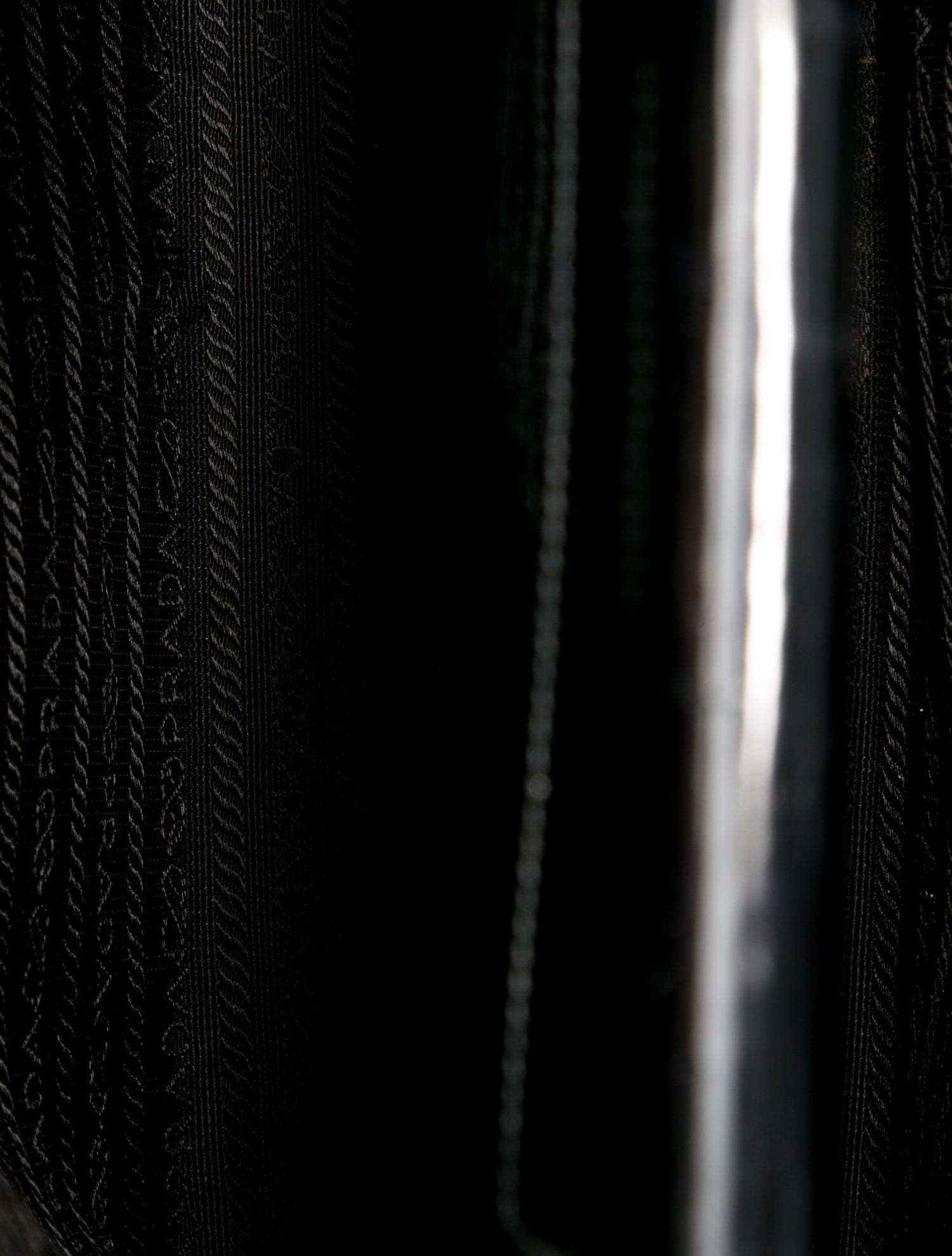 Prada Spazzolato Leather Cerniera