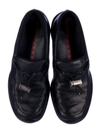 Prada Sport Leather Loafers