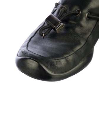 Prada Sport Leather Loafers