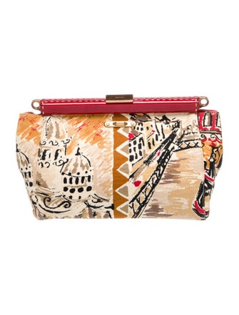 Prada Canvas Shoulder Bag