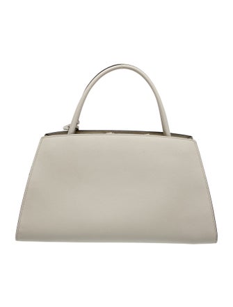Prada Saffiano Cuir Leather Top Handle Bag