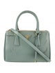 Prada Saffiano Vernice Leather Galleria Double Zip Small