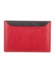 Prada Saffiano Metal Leather Card Holder
