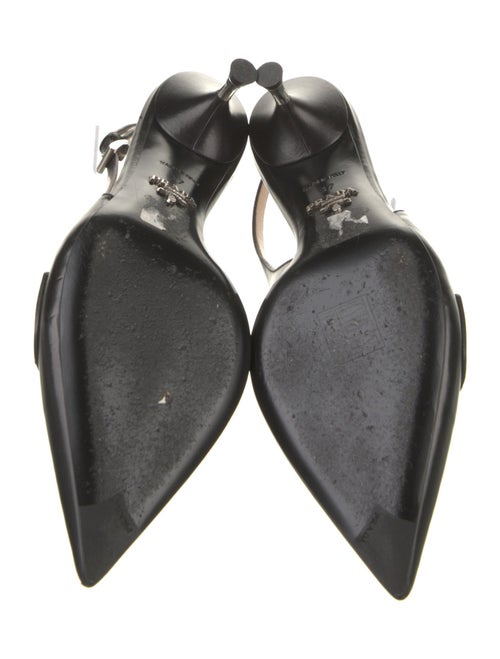 Prada Leather Slingback Pumps