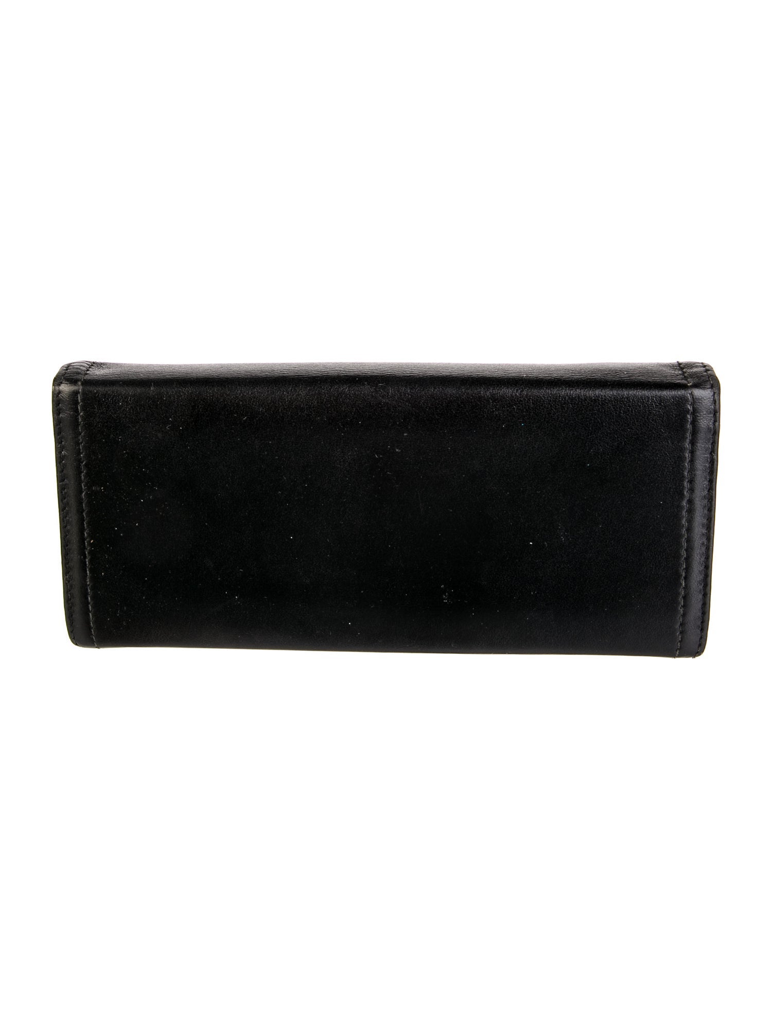 Prada Soft Calf Leather Continental Wallet
