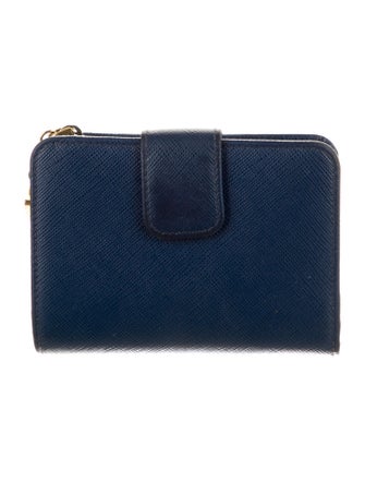 Prada Leather Compact Wallet
