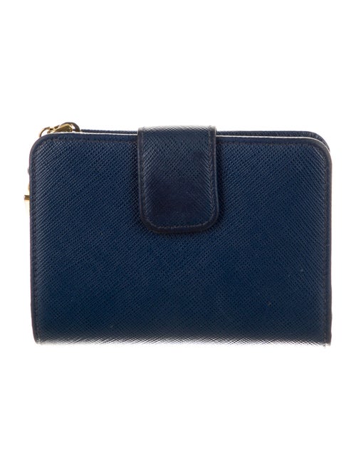 Prada Leather Compact Wallet
