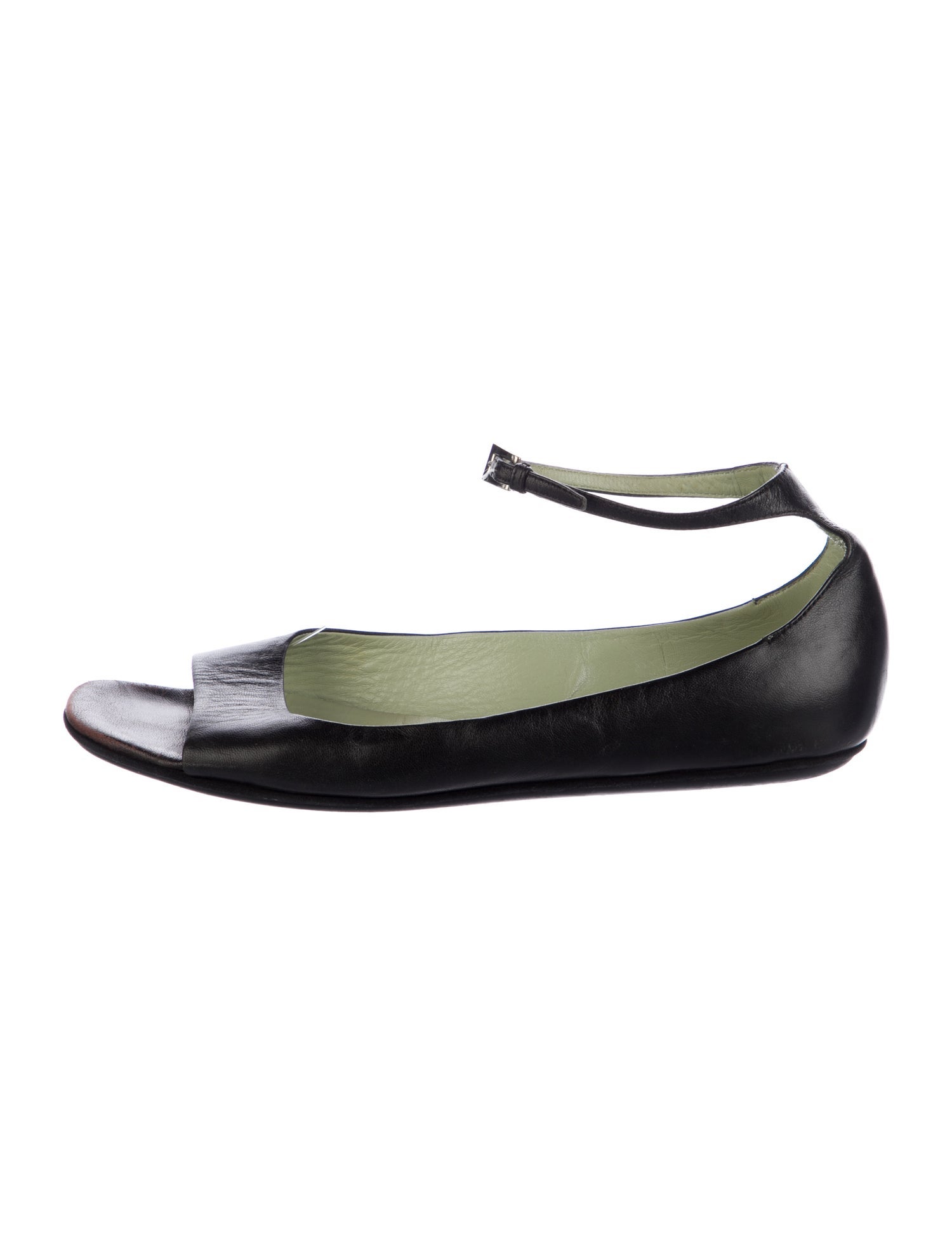 Prada Leather Ballet Flats
