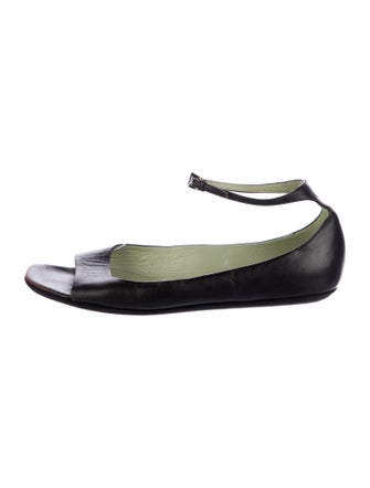 Prada Leather Ballet Flats