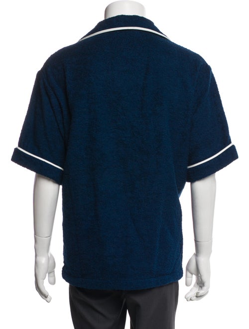 Prada 2023 Enameled Metal Triangle Shirt