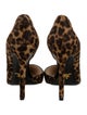 Prada Ponyhair Animal Print D'Orsay Pumps