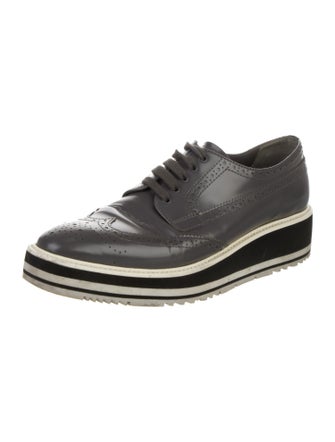 Prada Leather Oxfords