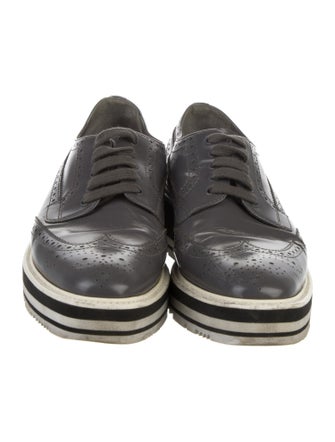Prada Leather Oxfords