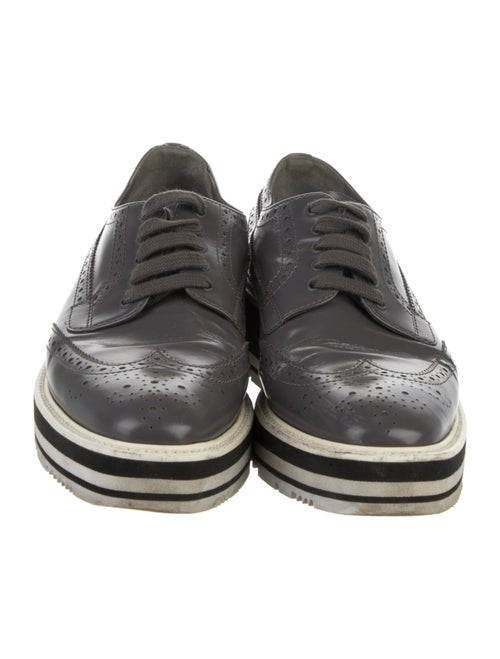 Prada Leather Oxfords