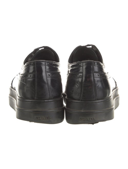 Prada Leather Lasercut Accents Brogues