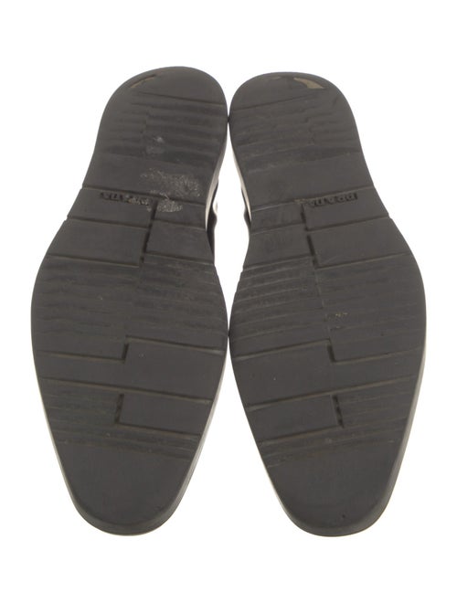 Prada Leather Lasercut Accents Brogues