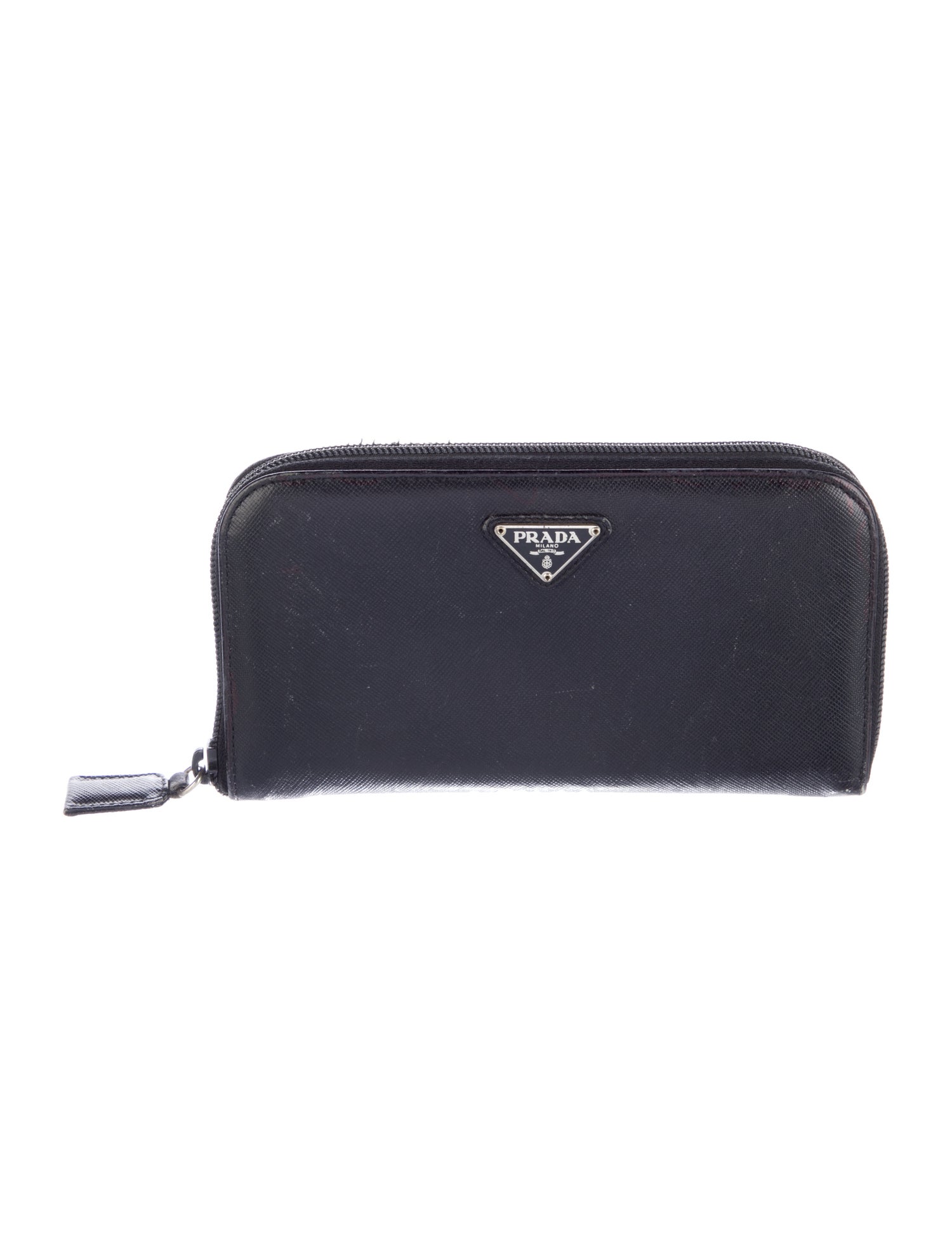 Prada Saffiano Lux Leather Continental Wallet