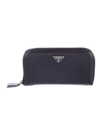 Prada Saffiano Lux Leather Continental Wallet