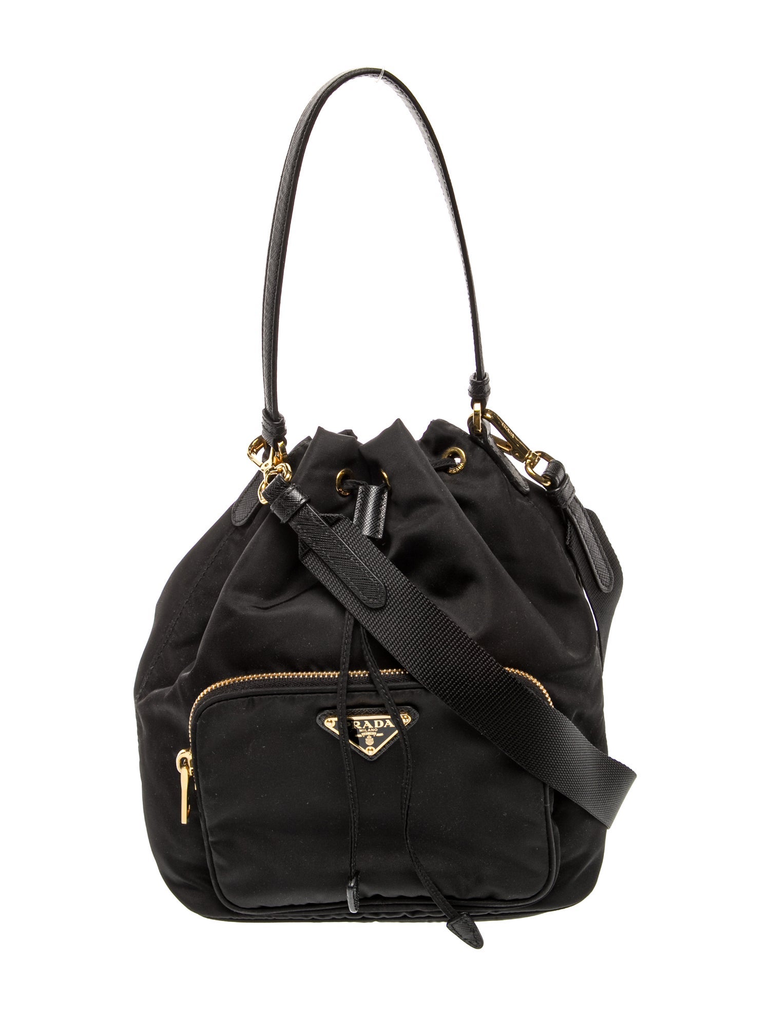 Prada Tessuto Nylon Bucket Bag