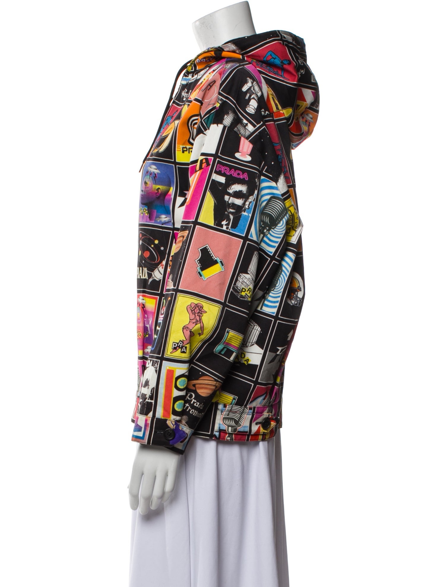 Prada 2020 Printed Hoodie