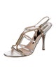 Prada Leather Slingback Sandals