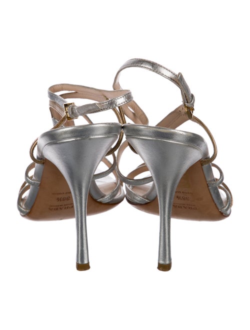 Prada Leather Slingback Sandals