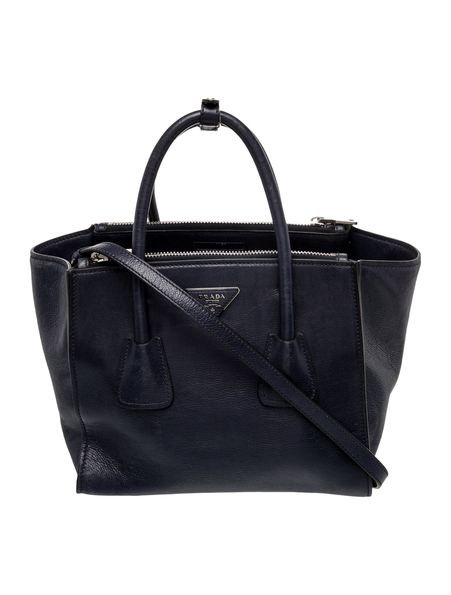 Prada Saffiano Leather Twin Pocket