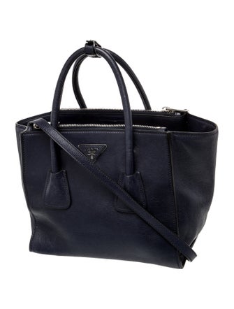 Prada Saffiano Leather Twin Pocket