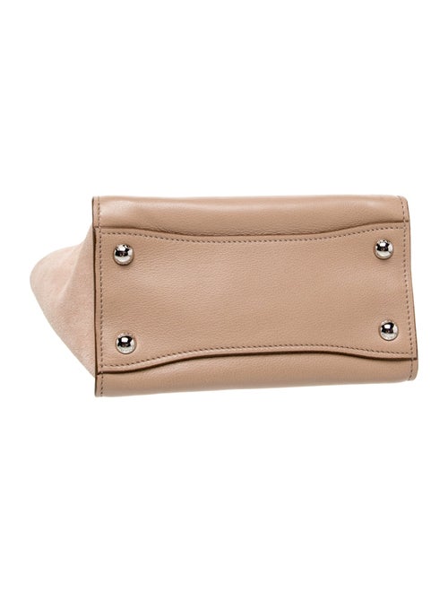 Prada Enameled Metal Triangle Twin Pocket