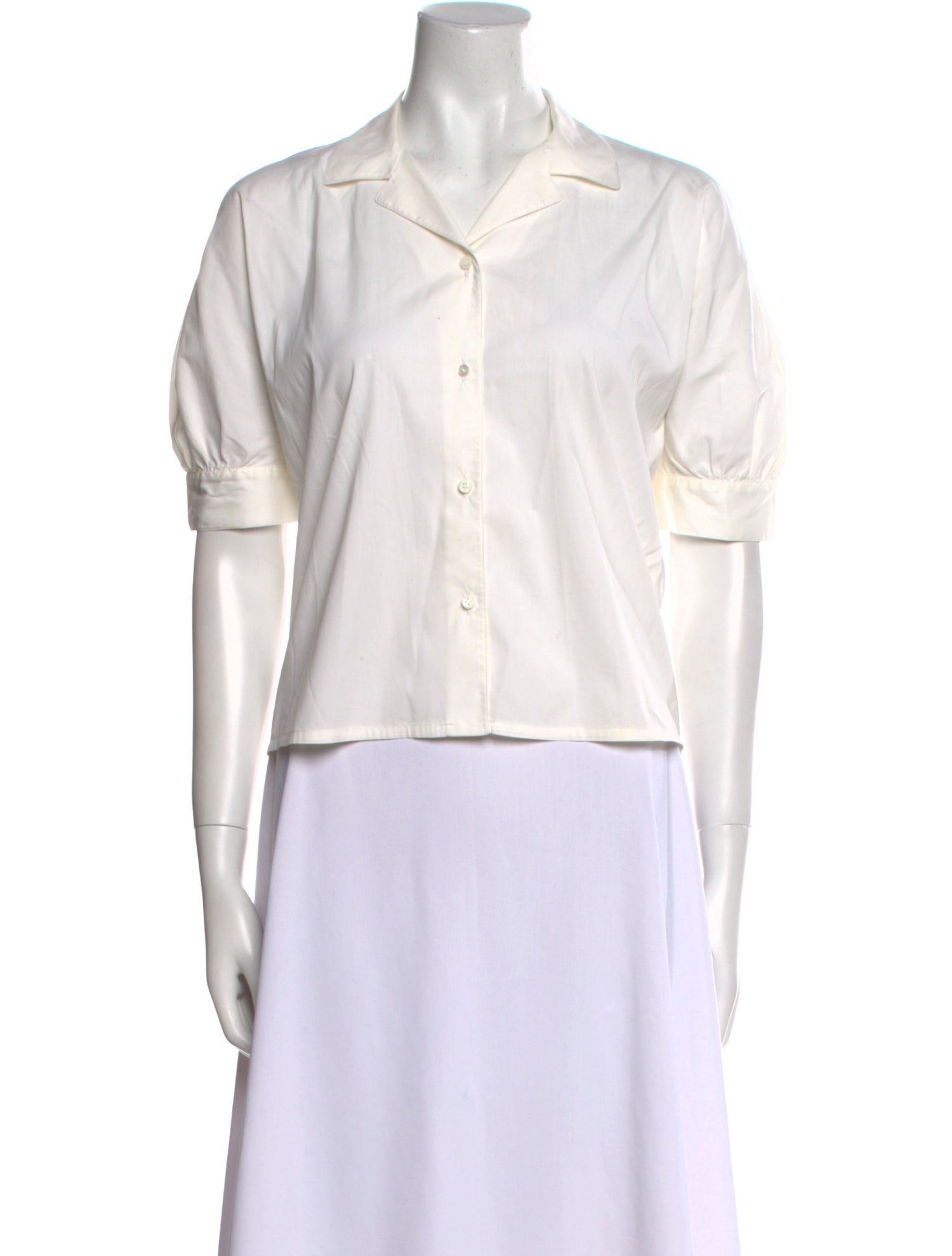 Prada Vintage Late 1990's - Early 2000's Button-Up Top