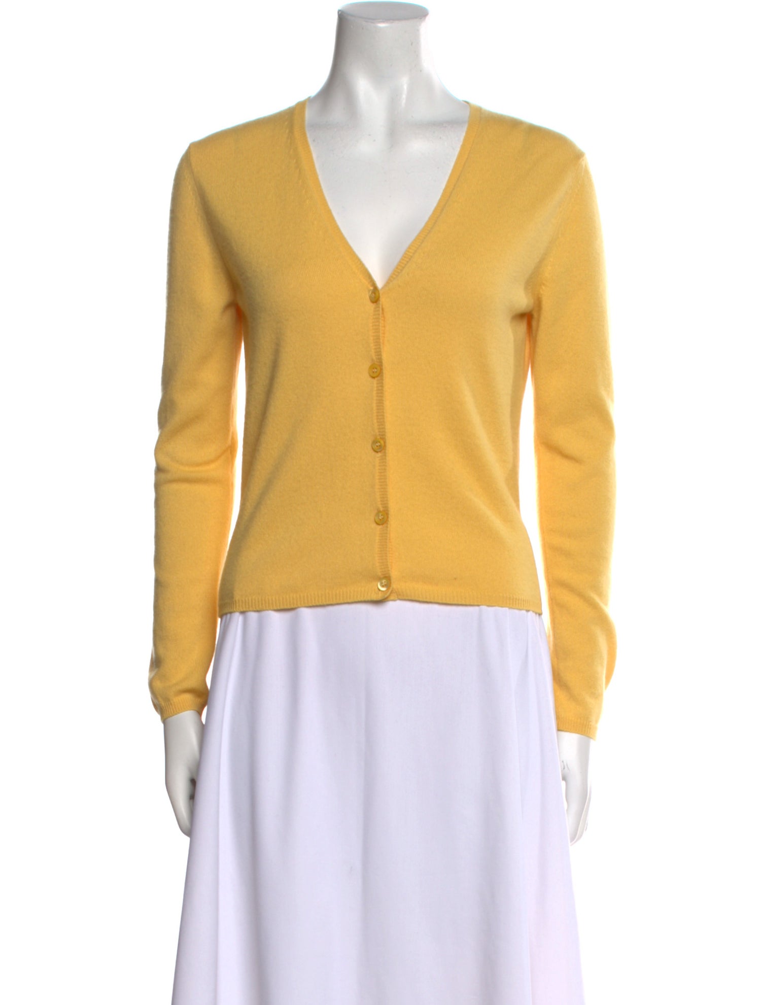 Prada Cashmere V-Neck Sweater