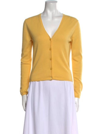 Prada Cashmere V-Neck Sweater